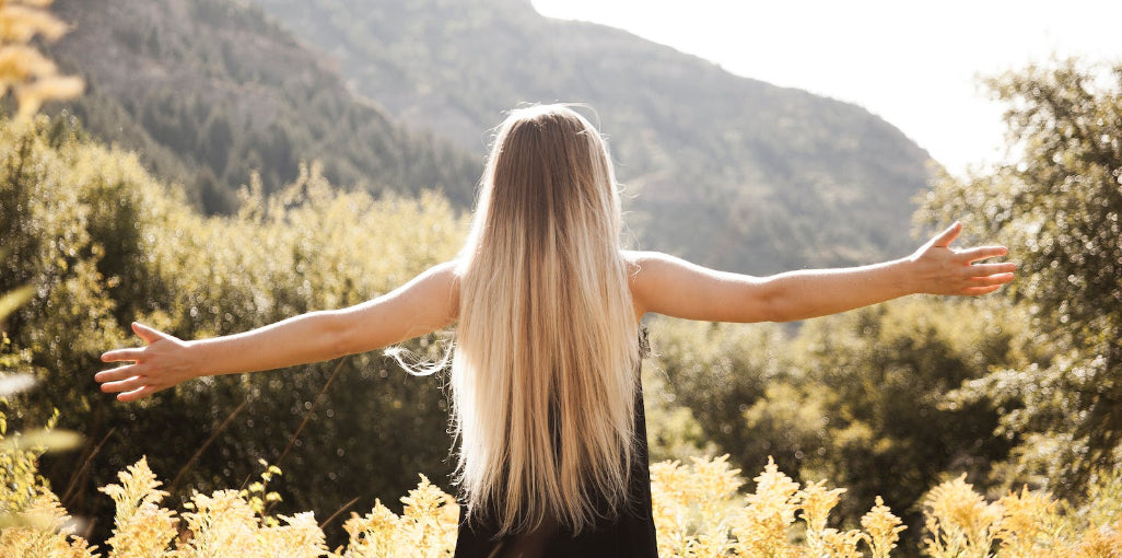 Glattes Haar