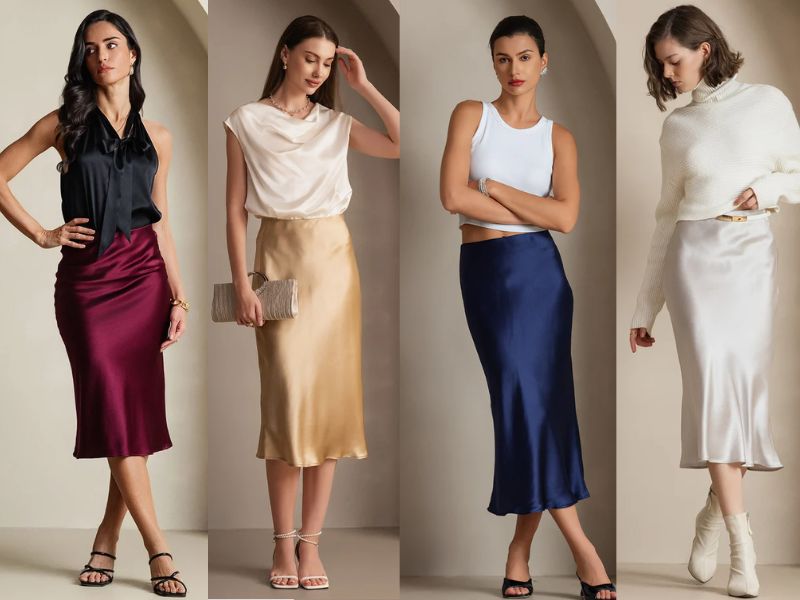 Seidenrock im Büro: Elegante Business Outfits richtig kombinieren