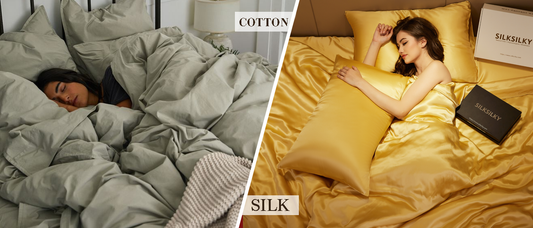 Silk vs. Baumwolle: Welche ist die beste Wahl für Schlaf und Bettwäsche