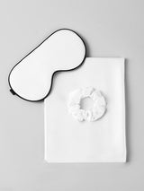 [Weiß] SilkSilky-DE 19Momme Reine Seide Pillowcase Set 001