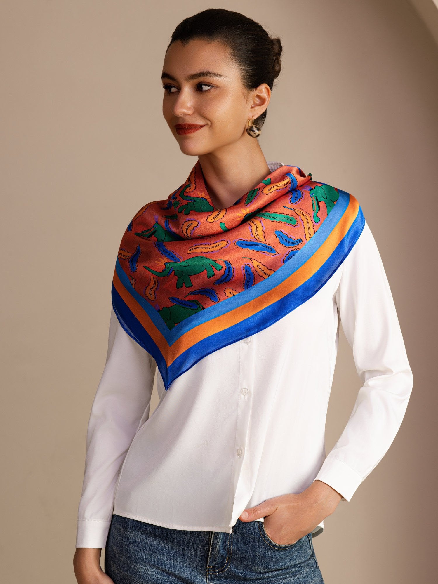 [Ton Elefant] SilkSilky-DE Scarf 002