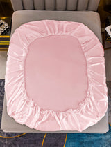 [Rosa] SilkSilky-DE 25Momme Spannbettlaken 003