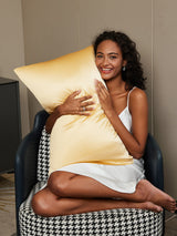 [Champagner] SilkSilky-DE 19Momme Reine Seide Pillowcase 002