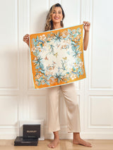 [P066] SilkSilky-DE Reine Seide Scarf 001