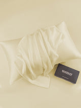 [Elfenbeinfarbe] SilkSilky-DE 30Momme Reine Seide Pillowcase 004