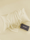 SilkSilky-DE 30Momme Reine Seide Pillowcase Elfenbeinfarbe 004