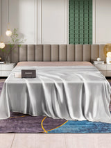 [Silber] SilkSilky-DE 25Momme Spannbettlaken 002
