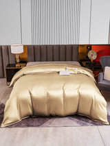 [Beige] SilkSilky-DE 22Momme Duvet Covers 001