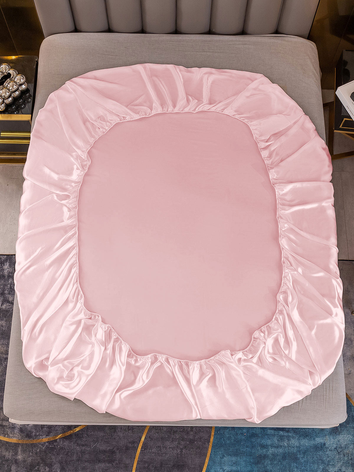 [Rosa] SilkSilky-DE 19Momme Reine Seide Sheet 003