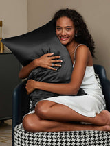 [Schwarz] SilkSilky-DE 19Momme Pillowcase 002