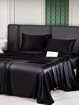 [Schwarz] SilkSilky-DE 25Momme Bettwäsche Sets 002