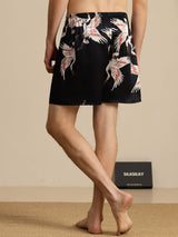 [Schwarz] SilkSilky-DE Mens Sleep Bottoms 002