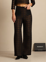 [Schwarz] SilkSilky-DE Womens Pants 005