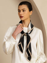 [P106] SilkSilky-DE Pure Silk Scarf 003
