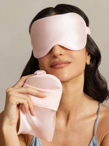 [Rosa] SilkSilky-DE Augenmasken 007
