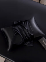 [Schwarz] SilkSilky-DE 30Momme Reine Seide Pillowcase 005