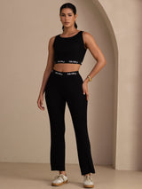 [Schwarz] SilkSilky-DE Womens Pants 005