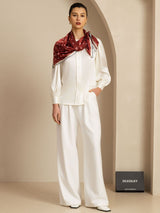 [Rotwein] SilkSilky-DE Scarf 006