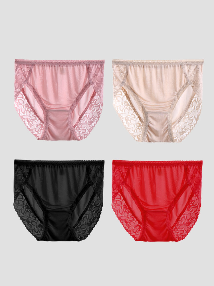 SilkSilky-DE Seidenstrick Panty Multi 003