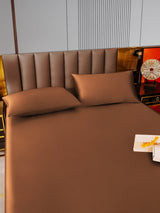 [Kaffee] SilkSilky-DE 22Momme Bettwäsche Sets 005
