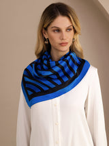 [Blaue Bögen] SilkSilky-DE Schals 003