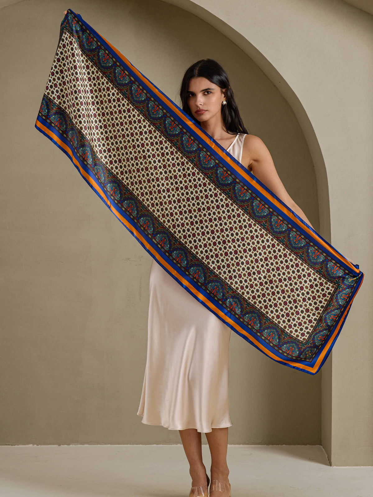 [P016] SilkSilky-DE Scarf 002