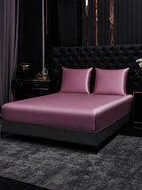 [Blasses Mauve] SilkSilky-DE Bettwäsche Sets 001