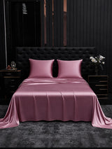 [Blasses Mauve] SilkSilky-DE Bettwäsche Sets 001