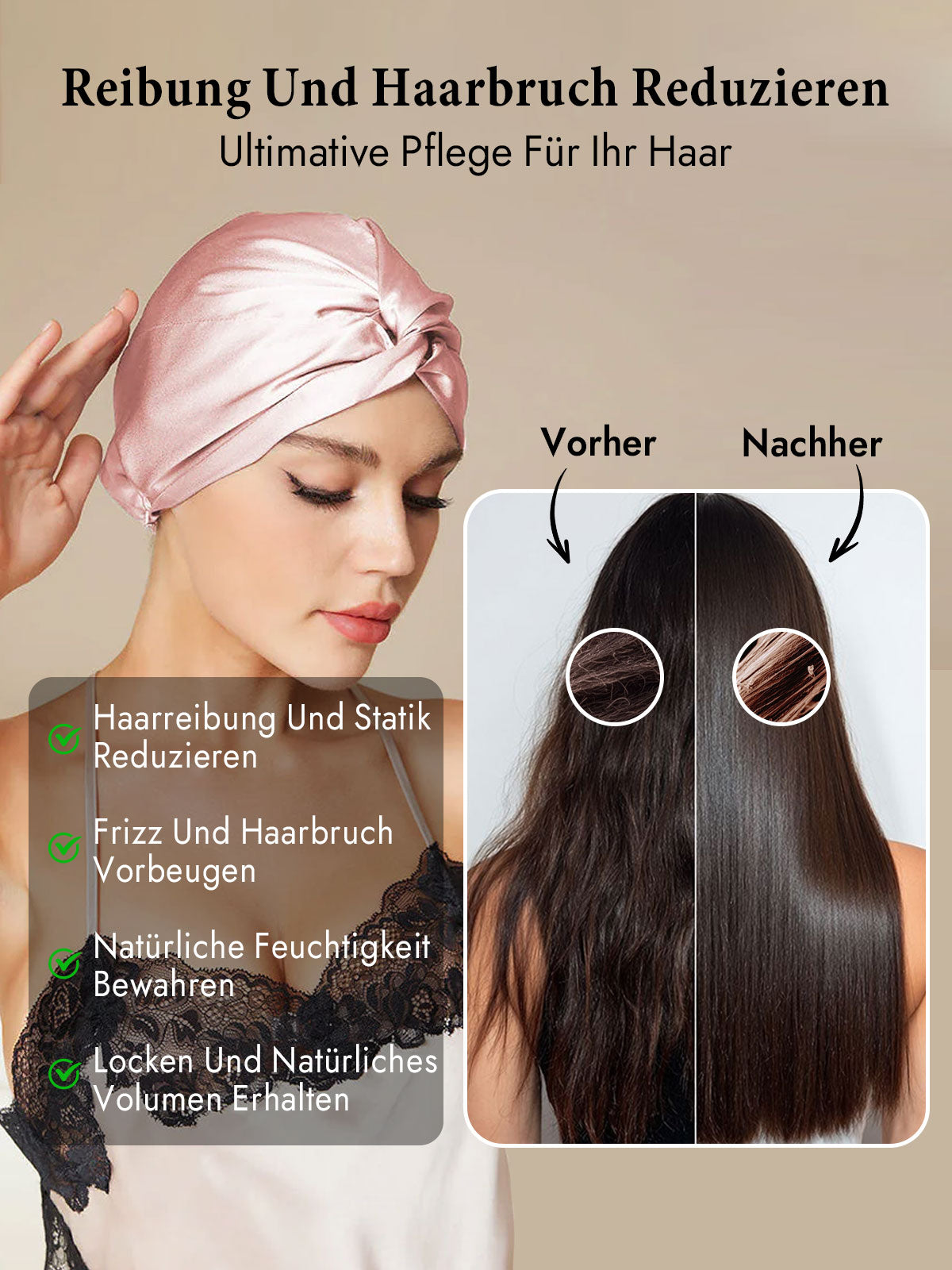 [Rosa] SilkSilky-DE Schlafmützen 005