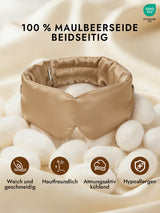 [Beige] SilkSilky-DE Augenmasken 002