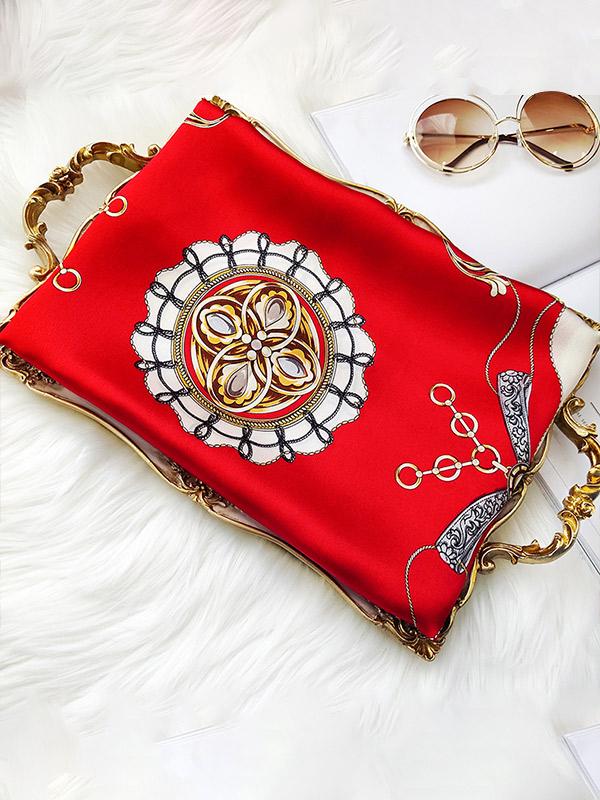 [P083] SilkSilky-DE Reine Seide Scarf 002,