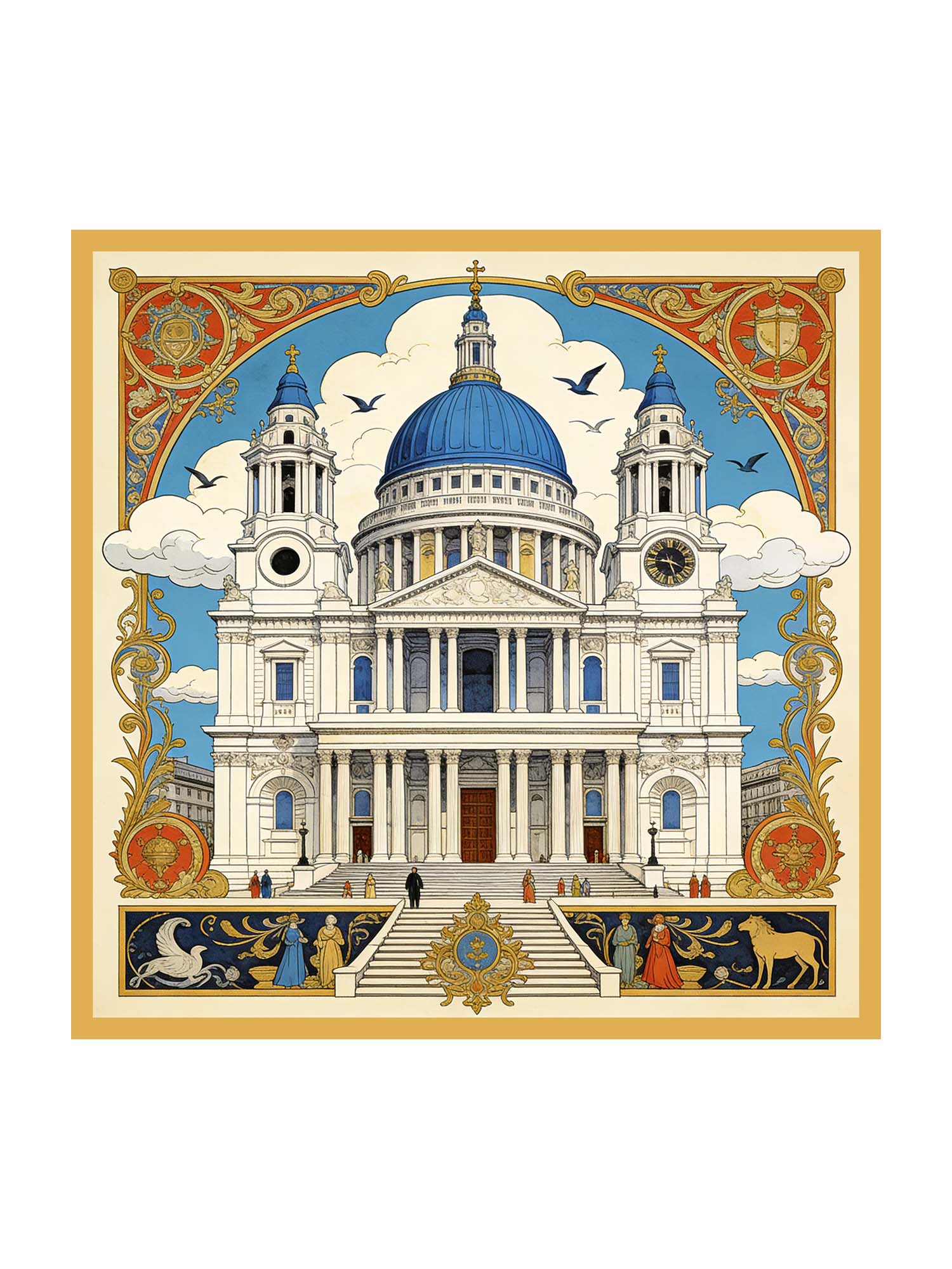 [P107] SilkSilky-DE Pure Silk Scarf 001