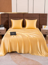 [Champagner] SilkSilky-DE Bettwäsche Sets 002