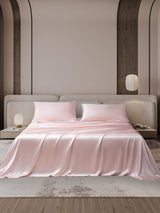 [Rosa] SilkSilky-DE 22Momme Bettwäsche Sets 001