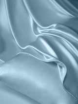 [Hellblau] SilkSilky-DE 19Momme Bettwäsche Sets 006