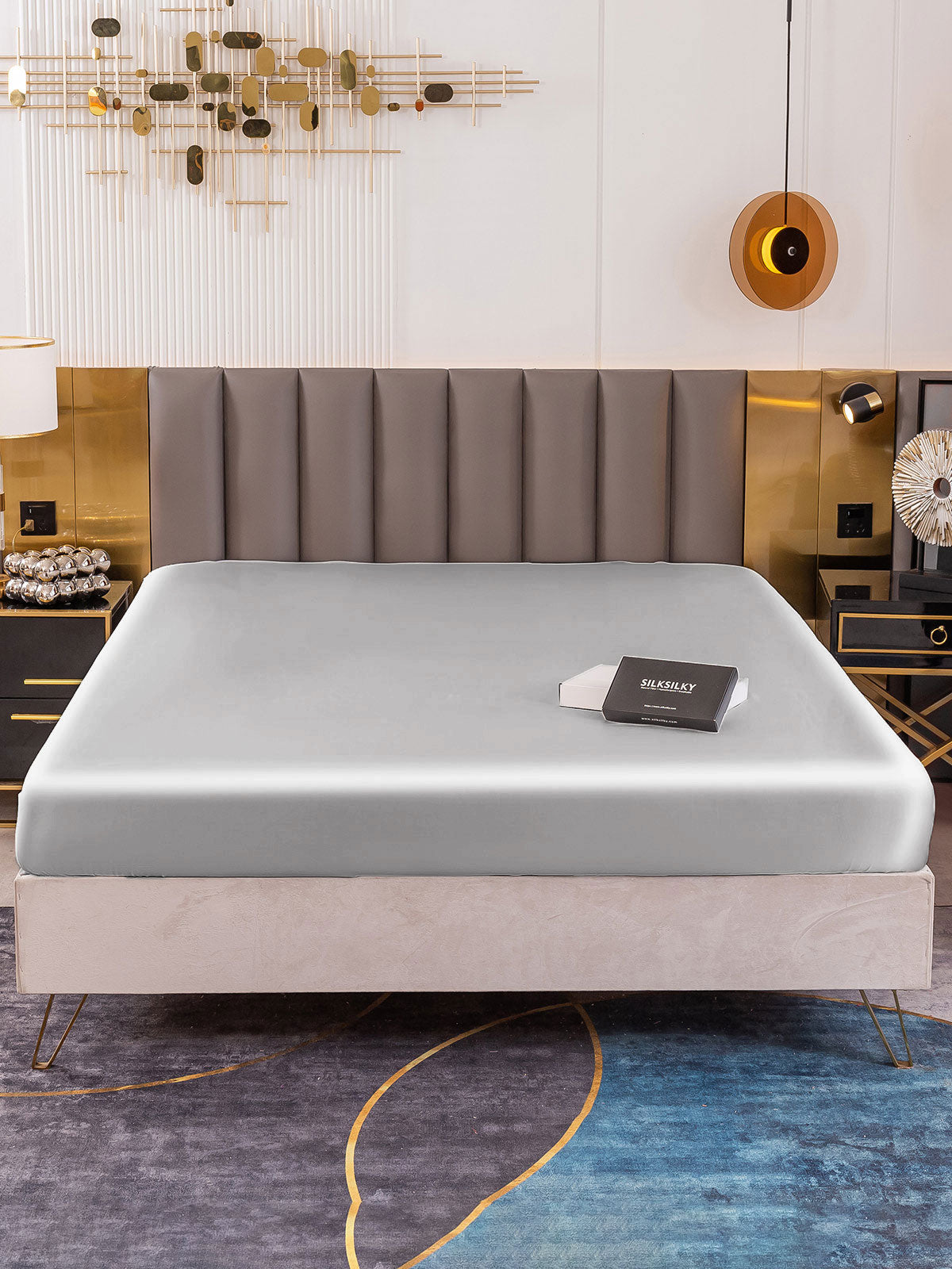 [Silber] SilkSilky-DE 19Momme Sheet 002