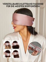 [Blasses Mauve] SilkSilky-DE Augenmasken 004
