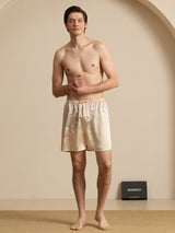 [Champagner] SilkSilky-DE Mens Sleep Bottoms 004