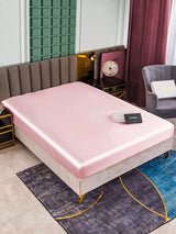 [Rosa] SilkSilky-DE 25Momme Spannbettlaken 001