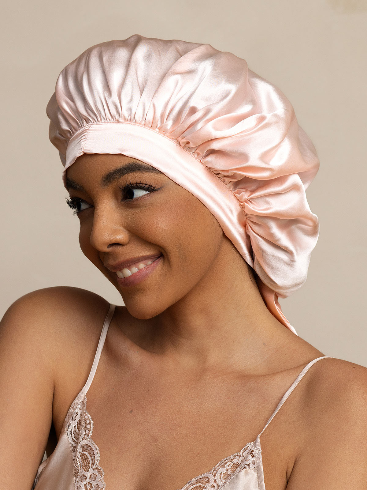 [Hellrosa] SilkSilky-DE Reine Seide Sleep Cap 001