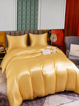 [Champagner] SilkSilky-DE Bettwäsche Sets 002