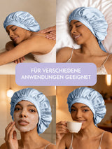 [Hellblau] SilkSilky-DE Schlafmützen 006
