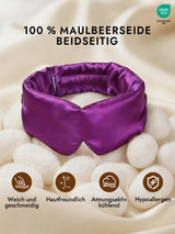 [Violett] SilkSilky-DE Augenmasken 002