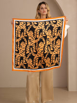 [Schwarzer Tiger] SilkSilky-DE Scarf 003