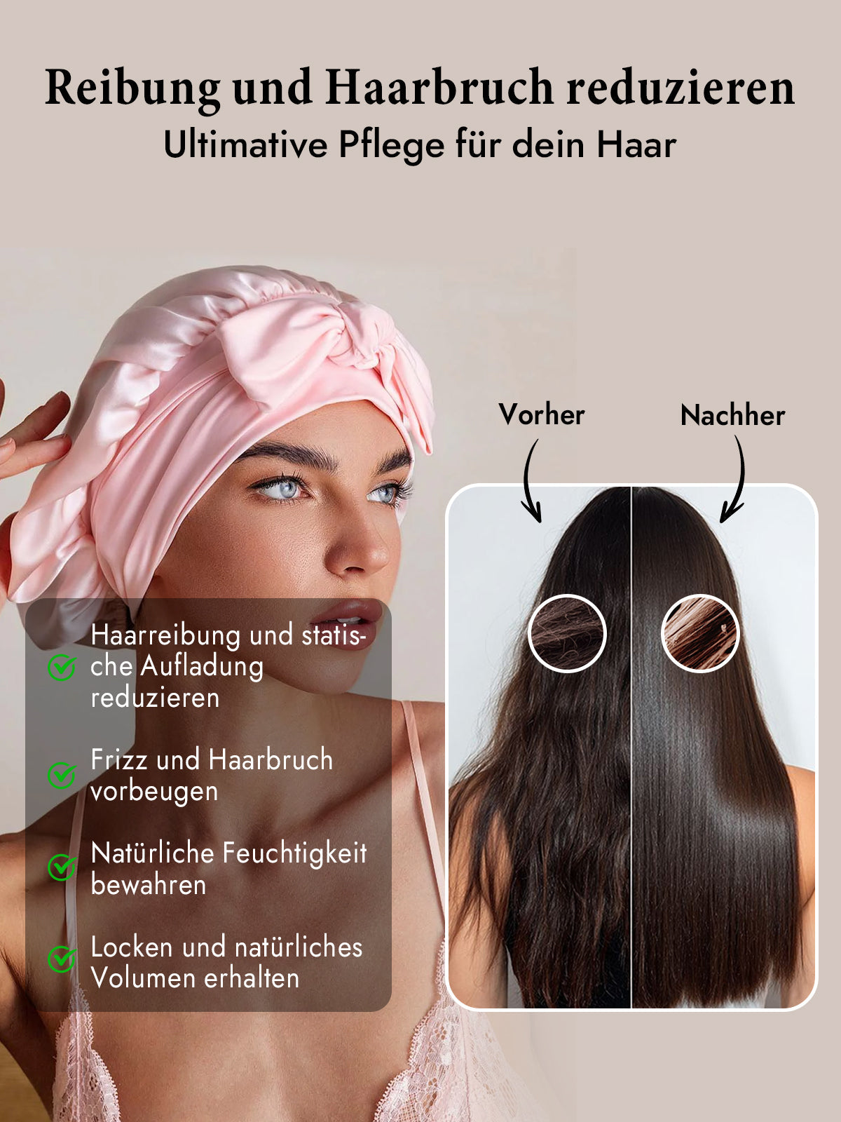 [Hellrosa] SilkSilky-DE Reine Seide Sleep Cap 003