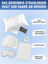 [Weiß] SilkSilky-DE 19Momme Pillowcase Set 002