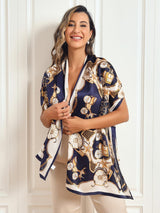 [P026] SilkSilky-DE Reine Seide Scarf 004,