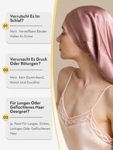 [Blasses Mauve] SilkSilky-DE Schlafmützen 008