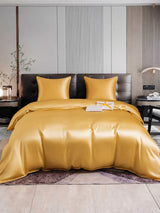 [Champagner] SilkSilky-DE Bettwäsche Sets 001