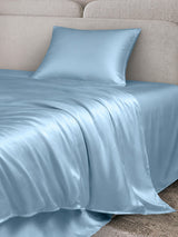 [Hellblau] SilkSilky-DE Bettwäsche Sets 003
